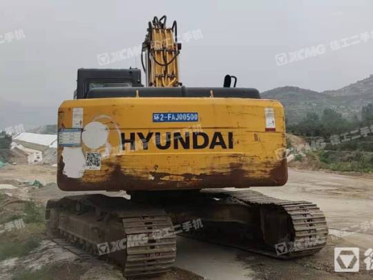 現代R225履帶式挖掘機