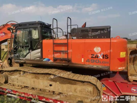 日立ZX490履带式挖掘机