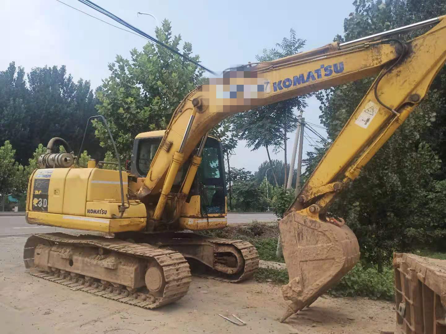 小松PC130履帶式挖掘機(jī)