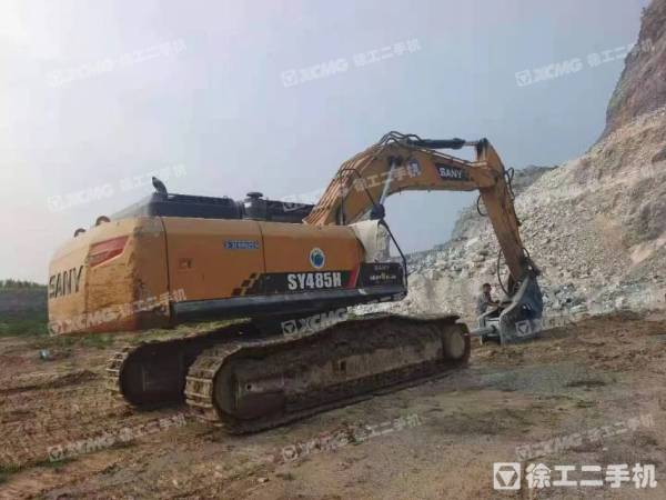 三一重工SY485履帶式挖掘機