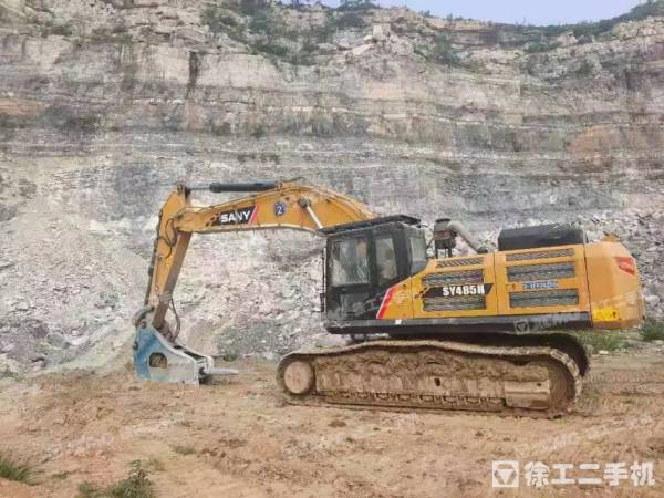 三一重工SY485履帶式挖掘機