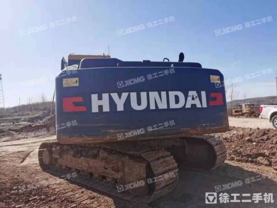 現代R215履帶式挖掘機