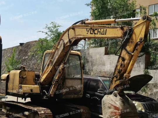 玉柴YC85履帶式挖掘機(jī)