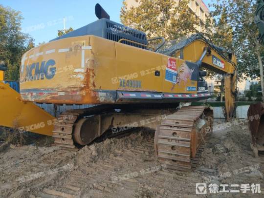 徐工XE490DK履帶式挖掘機