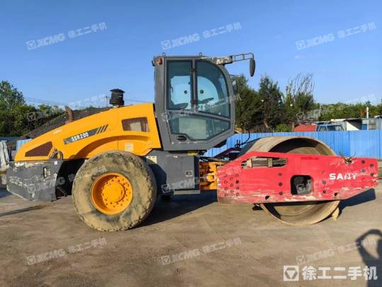 三一重工SSR200单钢轮压路机