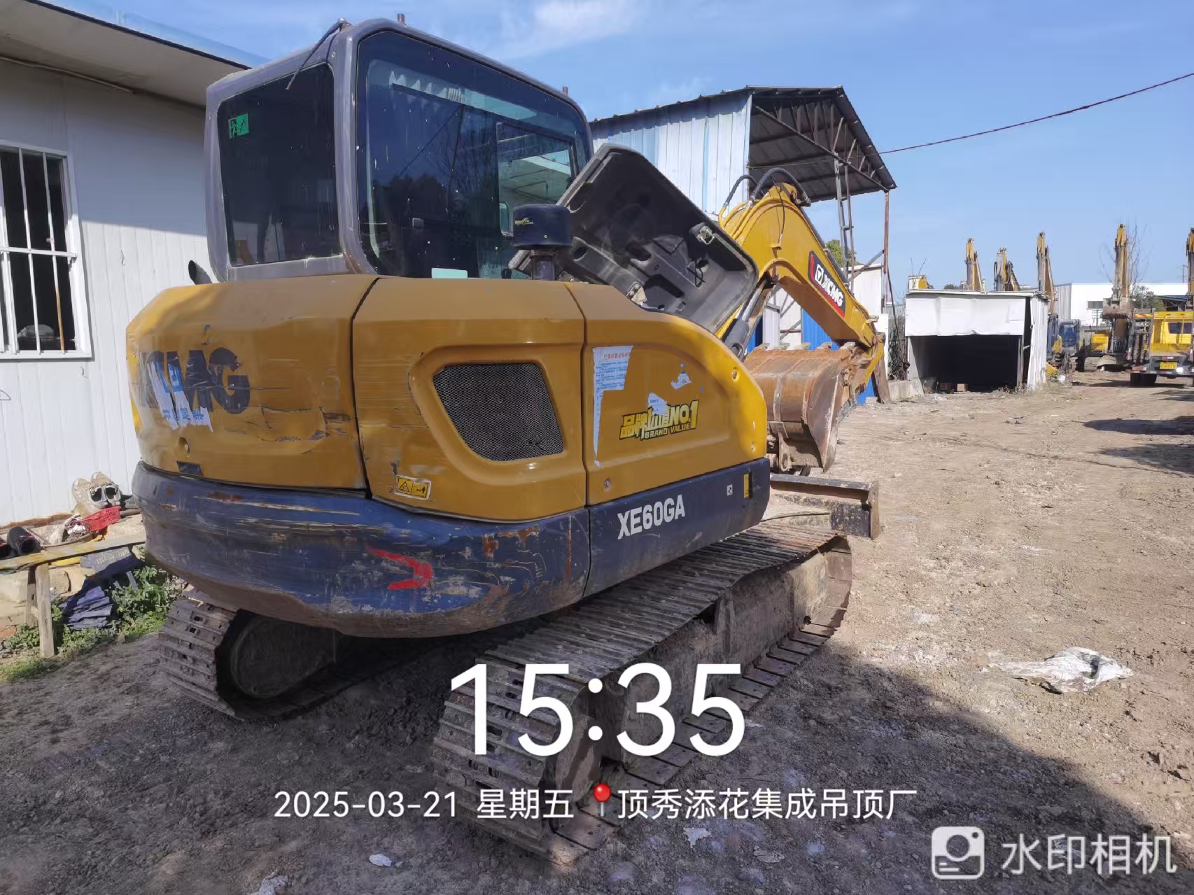 徐工XE60GA履带式挖掘机