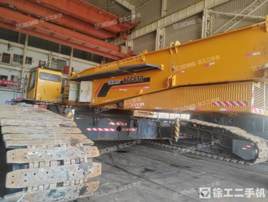 徐工XGC650履帶式起重機