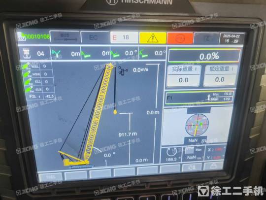 徐工XGC650履帶式起重機