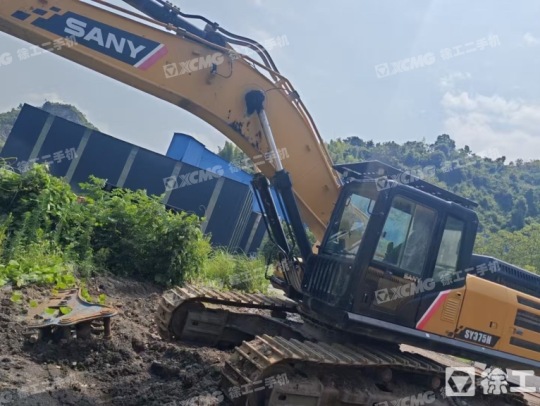 三一重工SY375H履帶式挖掘機