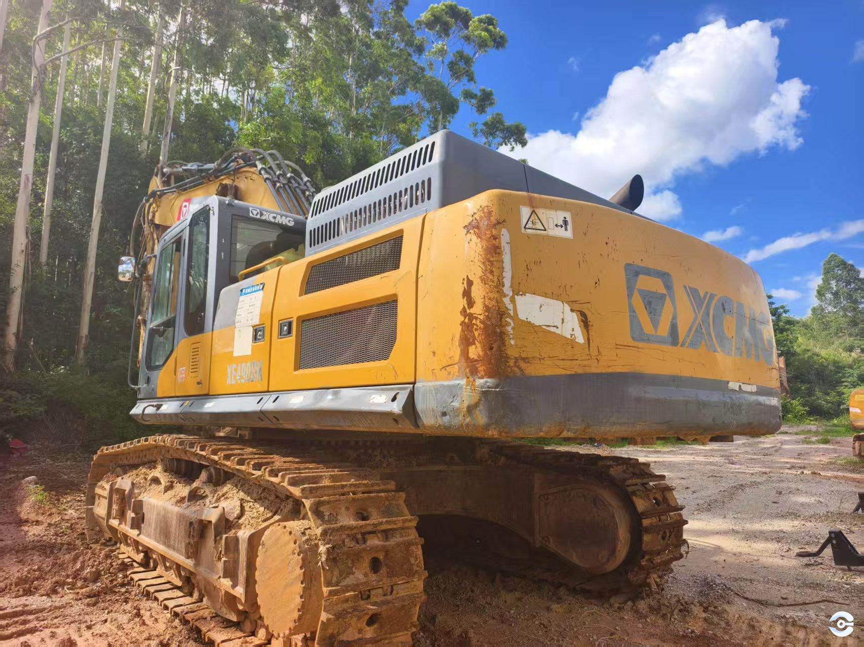 徐工XE490DK履帶式挖掘機