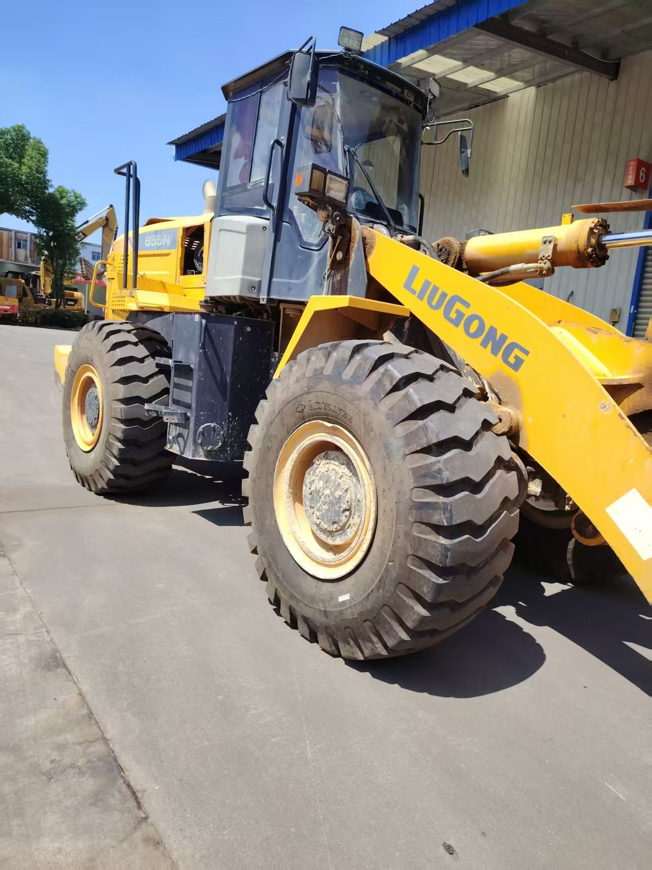 柳工CLG855N輪式裝載機
