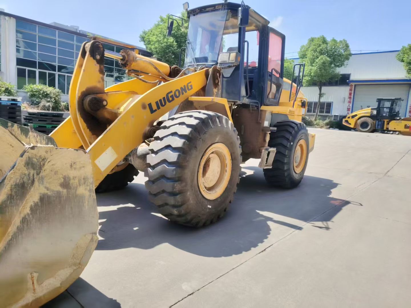 柳工CLG855N輪式裝載機