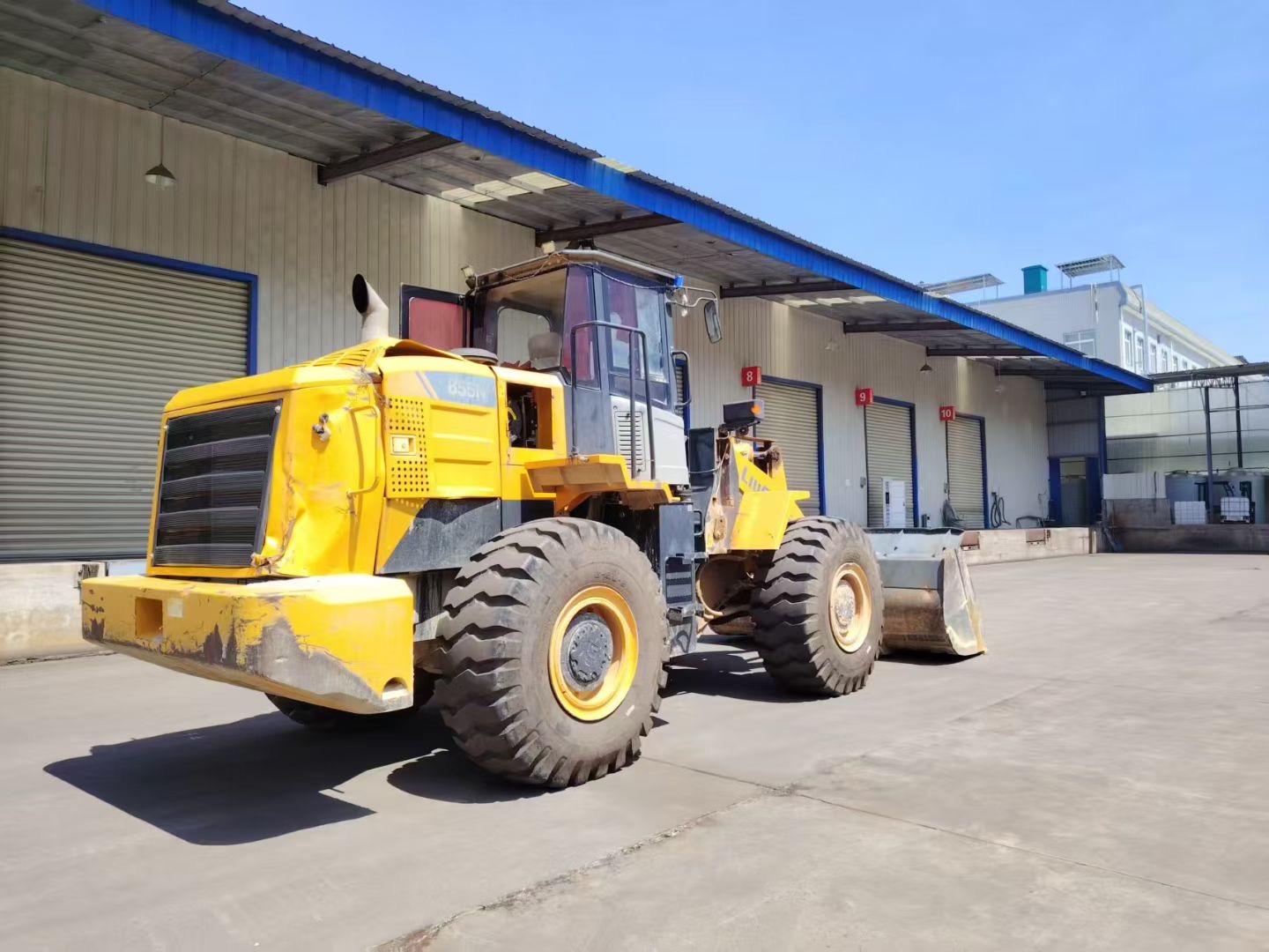 柳工CLG855N輪式裝載機