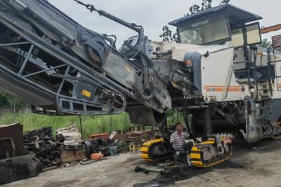 維特根W2000銑刨機