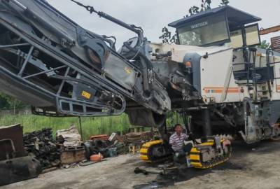 維特根W2000銑刨機