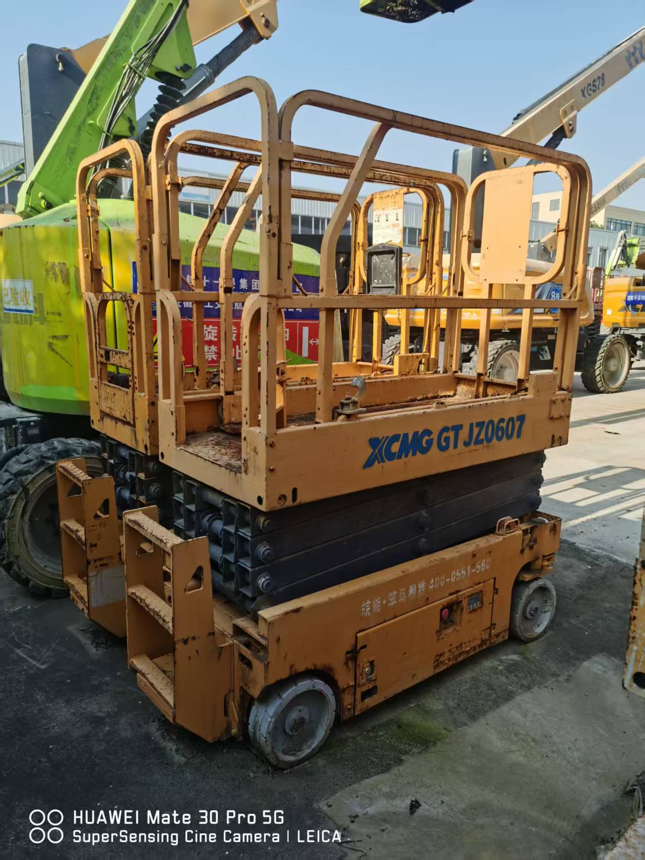 徐工GTJZ0607剪叉式高空作業(yè)平臺(tái)