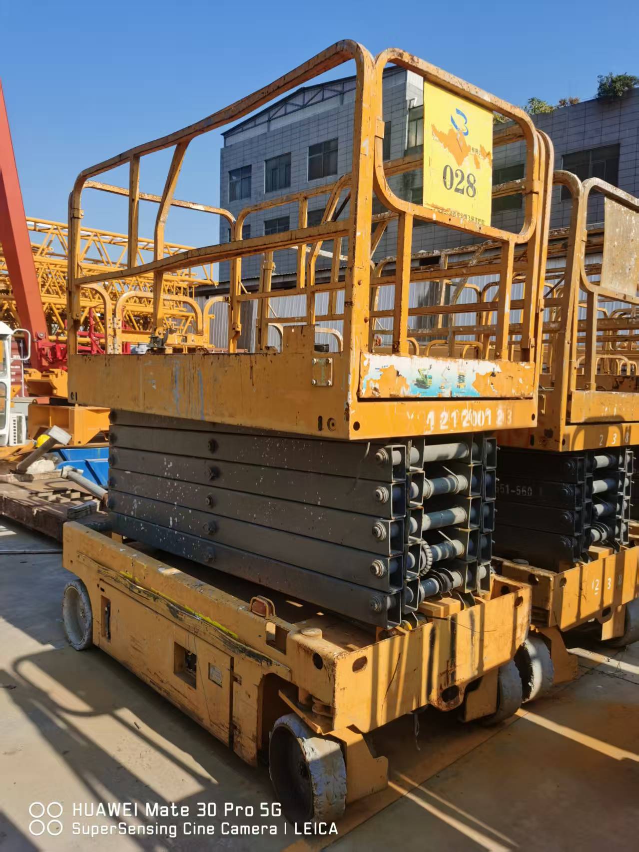 徐工GTJZ1212剪叉式高空作業平臺