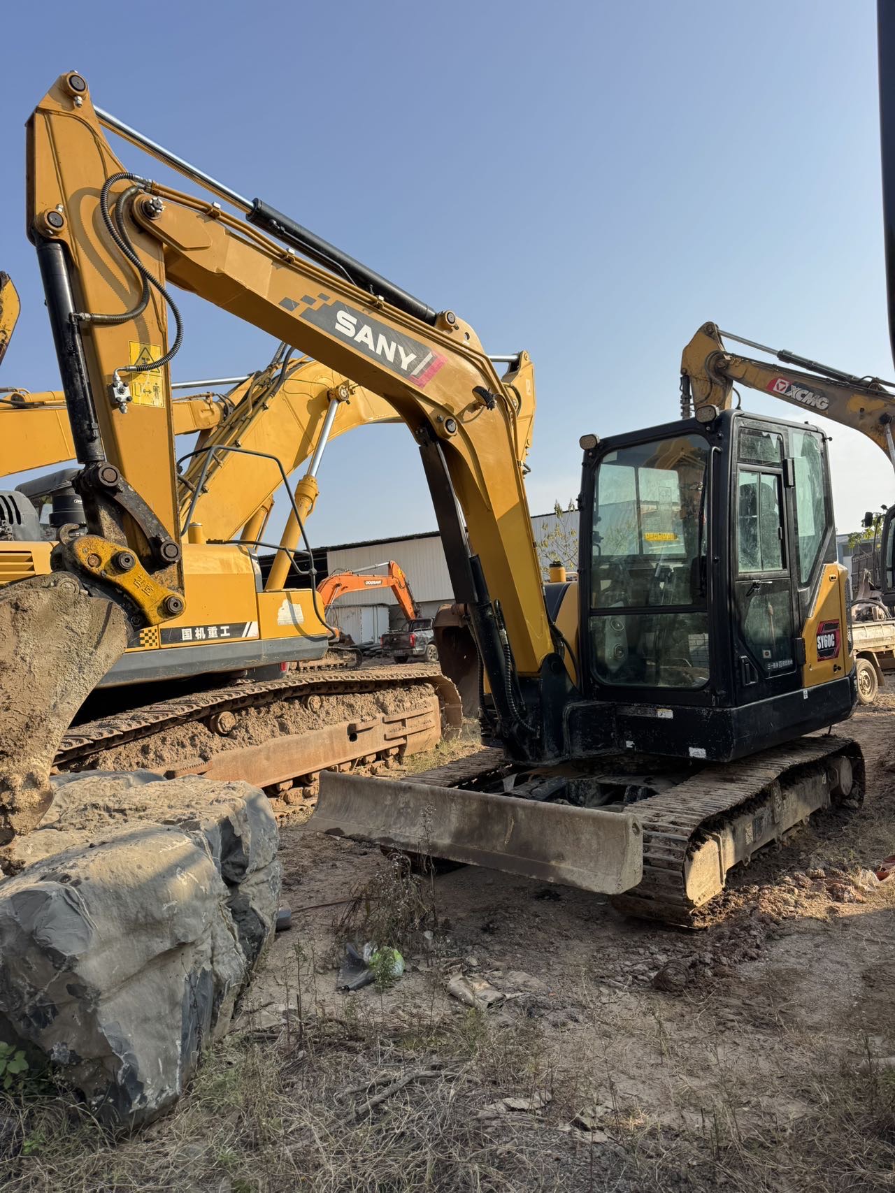 三一重工SY60C履帶式挖掘機